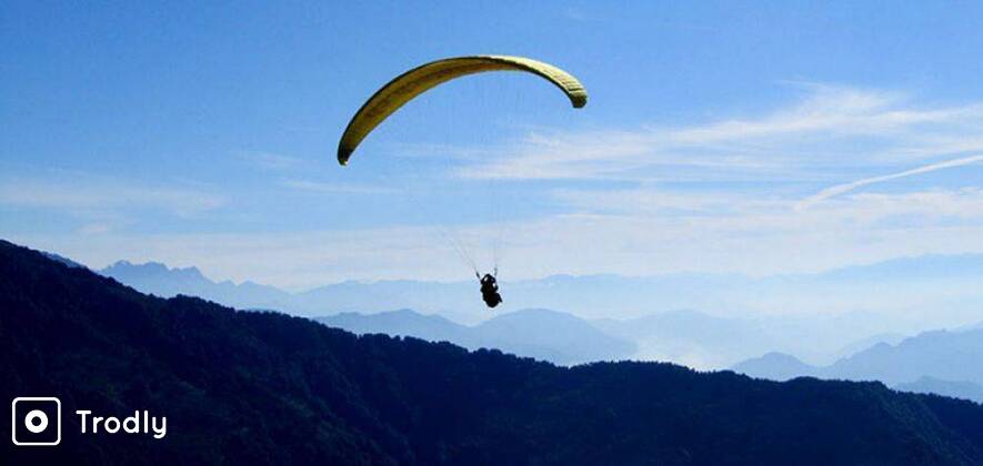 Paragliding at Solang Valley, Manali