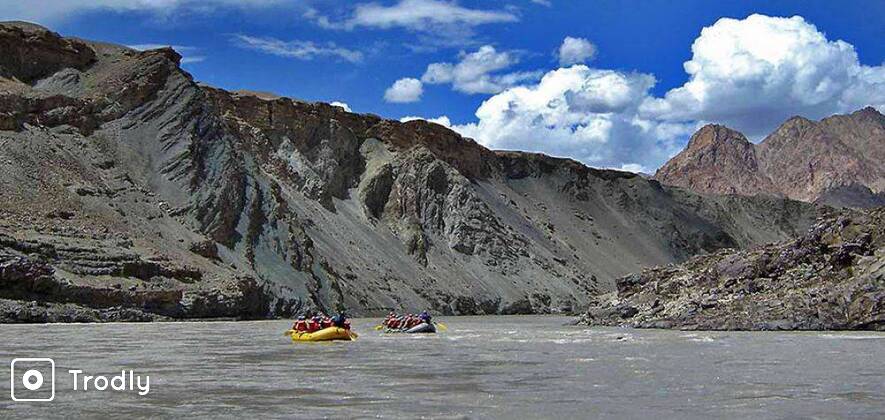 Zanskar River Rafting with Lunch and Stay in Leh