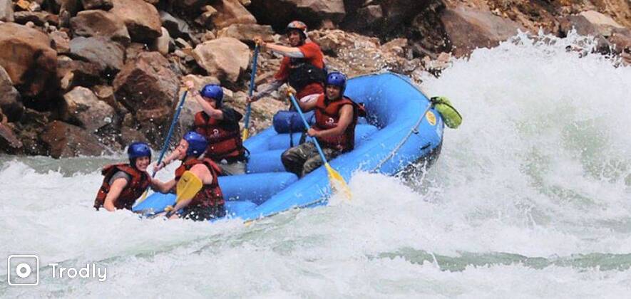 Rafting on Ganga - Shivpuri 16 km