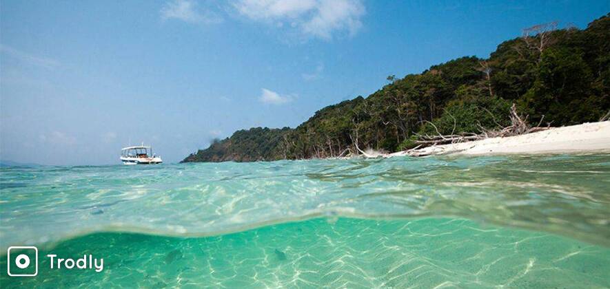 Scuba Diving near Chidyatapu Island, Port Blair