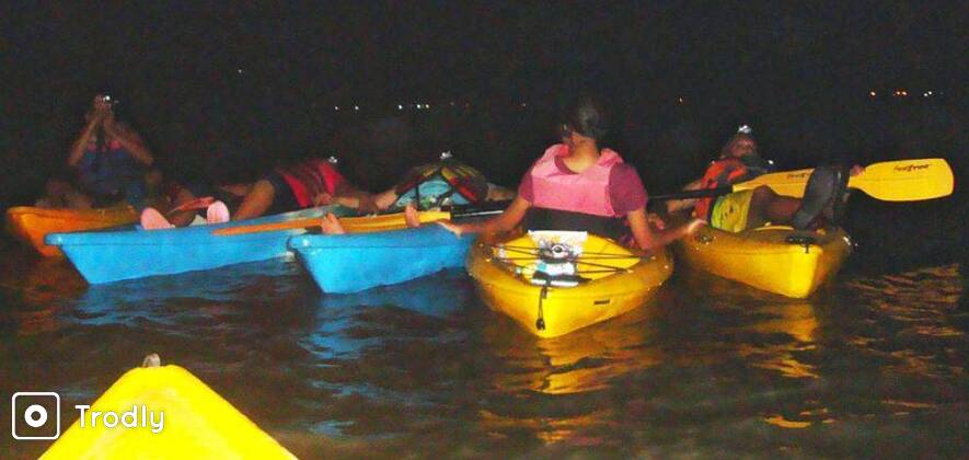 Goa Moonlight Kayaking on Zuari River