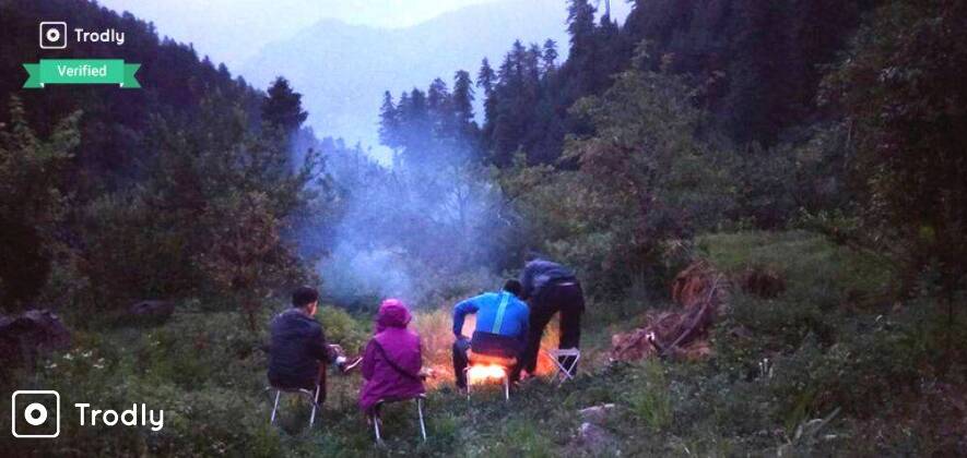 Manali Jungle camping and Old Manali Tour