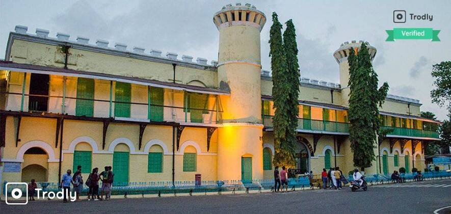 Cellular Jail Visit and Light & Sound Show