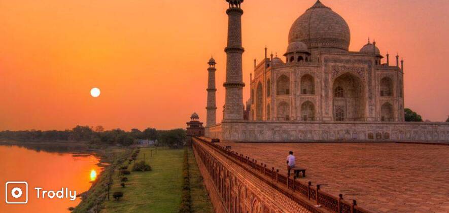 Agra Taj Mahal Tour by Train