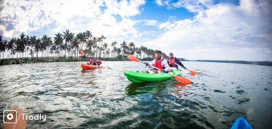 Kayaking in Paravur Backwaters - Kollam