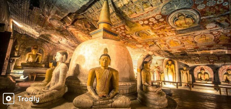 Sigiriya and Dambulla Day Trip from Kandy with Lunch