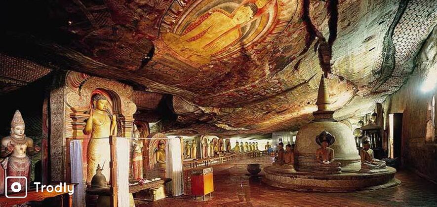 Sigiriya and Dambulla Day Trip from Kandy with Lunch
