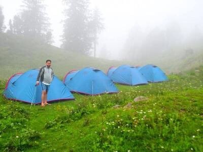 Overnight Camping by the Lake at Tirthan Valley