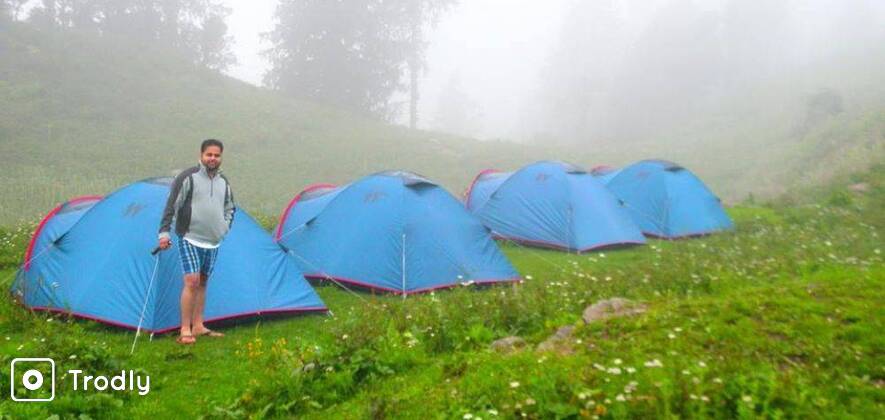 Overnight Camping by the Lake at Tirthan Valley