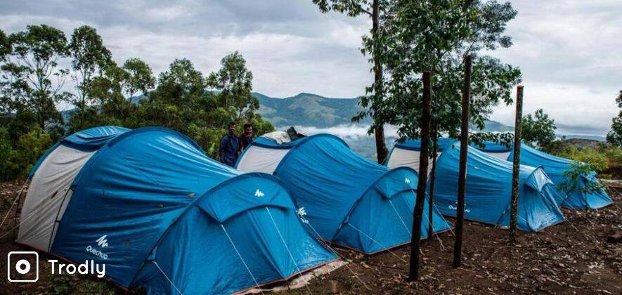 Overnight Camping at the Base of Kolukkumalai Hills, Munnar