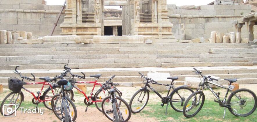 Hampi Bicycle Tour and Camping Trip from Bangalore