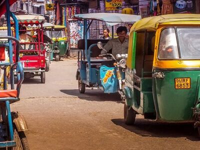 Tuk Tuk Tour of Delhi