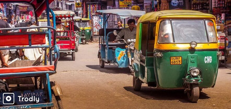 Tuk Tuk Tour of Delhi