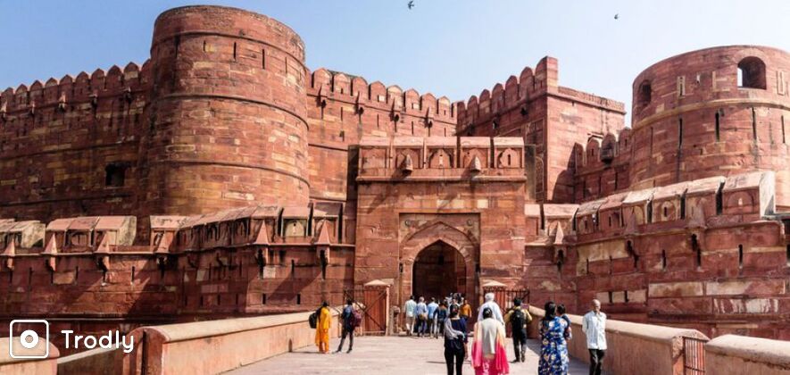 Taj Mahal and Agra Fort City Guided Day Tour