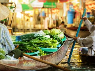 Floating Market,Grand Palace,Wat Pho and Emerald Buddha Tour