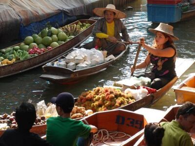 Damnoen Saduak Floating Market Tour from Bangkok