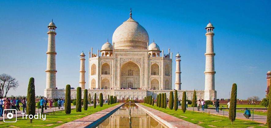 Taj Mahal, Agra Tour by Bus