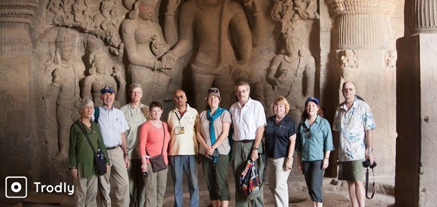 Ajanta & Ellora Caves Guided Sightseeing Day Tour from Aurangabad