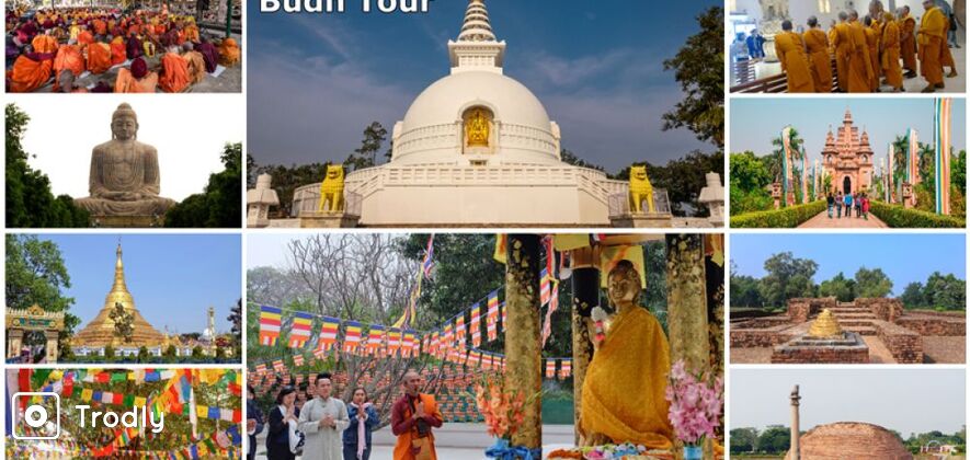 Buddhist Trail 9 Days Guided Tour from Delhi