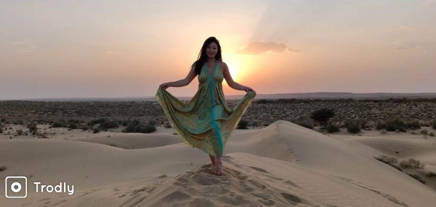 Nomadic Non-Touristic Overnight Thar Desert & Camel Safari