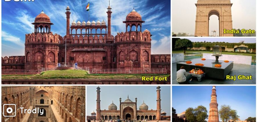 Private Tour 6 – Days Delhi, Agra & Jaipur Golden Triangle Tour with Guide Service