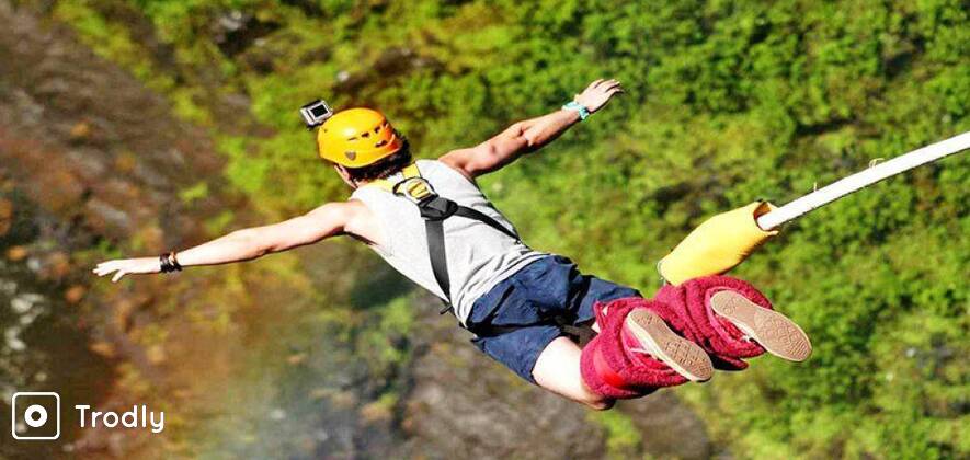 Bungy Jumping, Giant Swing and Flying Fox in Rishikesh