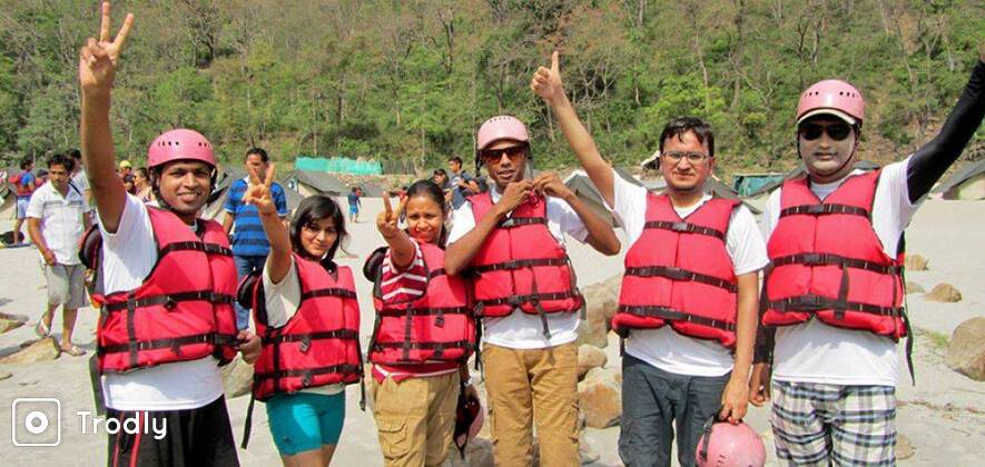 Rafting and Camping at Rishikesh
