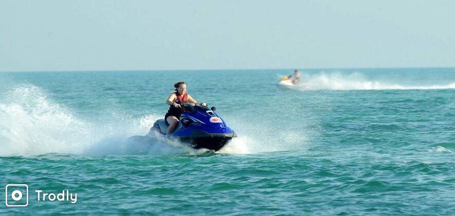 Jet Skiing at Carbyn’s Cove