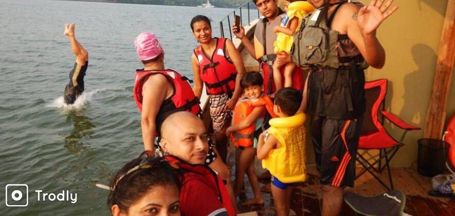 Private Boat Goa River Cruise with Kayaking