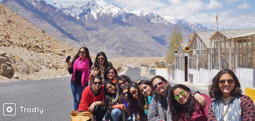 All Girls Leh Ladakh Group Road Trip 2020