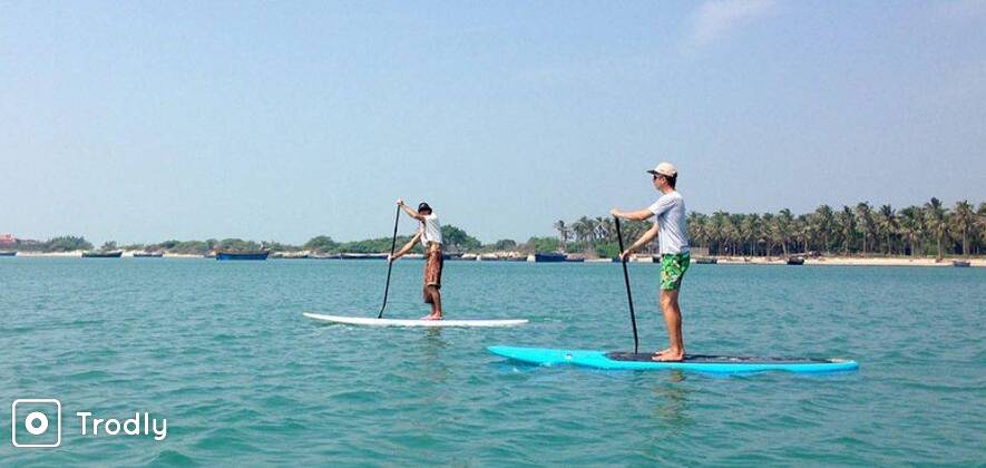 Paddle Boarding in Rameswaram